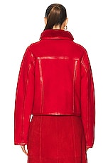 Saks Potts Cosmo Jacket in Red, view 5, click to view large image.