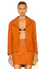 saks potts orange dress Saks Potts RTW Fall 2019
