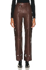 Saks Potts Bonnie Pant in Chestnut, view 1, click to view large image.