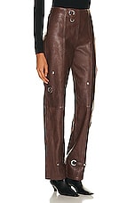 Saks Potts Bonnie Pant in Chestnut, view 2, click to view large image.