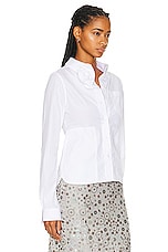 Saks Potts Rylee Top in White, view 2, click to view large image.