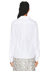 Saks Potts Rylee Top in White, view 3, click to view large image.
