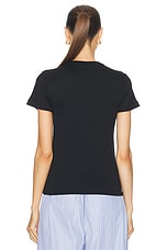 Saks Potts Uma T-Shirt in Black, view 3, click to view large image.