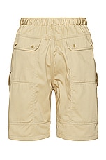 South2 West8 Belted Harbor Short Cmo Twill in A-Beige, view 2, click to view large image.