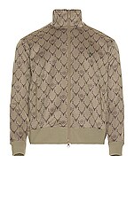South2 West8 Skull & Target Trainer Jacket in Khaki | FWRD