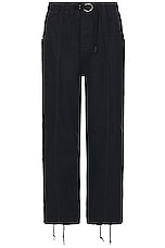 South2 West8 Belted C.s. Pant in Navy, view 1, click to view large image.