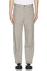 South2 West8 Painter Pant 115Oz Cotton Canvas in A-Grey, view 5, click to view large image.
