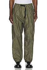 South2 West8 Belted Cs Pant Cotton Back Sateen in A-Olive, view 5, click to view large image.