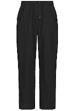 South2 West8 Belted Double Knee Pant Cmo Ripstop in B-Black, view 1, click to view large image.