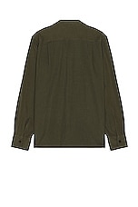 South2 West8 6 Pocket Classic Shirt in Olive, view 2, click to view large image.