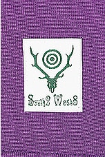South2 West8 Hockey Tee Rc Jersey in D-Purple, view 3, click to view large image.