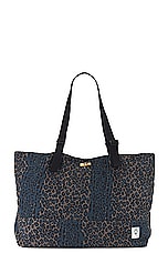 South2 West8 Canal Park Tote Flannel Cloth Printed in A-Leopard, view 1, click to view large image.