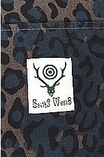 South2 West8 Canal Park Tote Flannel Cloth Printed in A-Leopard, view 6, click to view large image.
