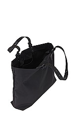 South2 West8 Ballistic Nylon Canal Park Tote Classic in Black, view 4, click to view large image.