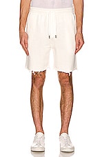 SER.O.YA Chris Shorts in White, view 3, click to view large image.