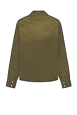 SER.O.YA Cameron Shirt in Vintage Army Green, view 2, click to view large image.