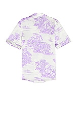 SER.O.YA Brenden Silk Shirt in Lavender Island, view 2, click to view large image.