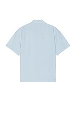 SER.O.YA Jonah Linen Button Down in Light Blue, view 2, click to view large image.