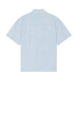 SER.O.YA Jonah Linen Button Down in Light Blue, view 2, click to view large image.