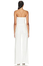 SER.O.YA Delancey Jumpsuit in White, view 3, click to view large image.