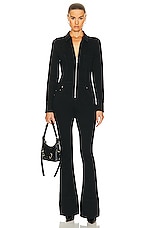 SER.O.YA Deedee Jumpsuit in Stone Black, view 1, click to view large image.