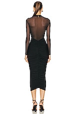 SER.O.YA Levina Dress in Black, view 3, click to view large image.