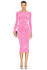 SER.O.YA Imogen Dress in Malibu Pink, view 1, click to view large image.