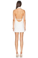 SER.O.YA Roseline Dress in White, view 4, click to view large image.
