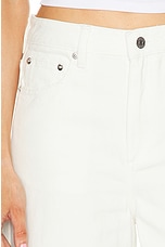 SER.O.YA Valli Mid Rise Bermuda Short in White, view 6, click to view large image.