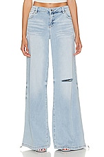 SER.O.YA Saint Oversized Pant in Coastline, view 1, click to view large image.