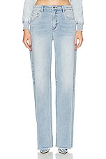 SER.O.YA Margot Boyfriend Pant in Coastline Terry, view 1, click to view large image.