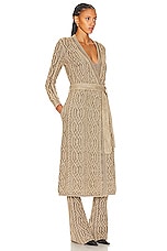SER.O.YA Adaline Cardigan in Washed Tan, view 3, click to view large image.