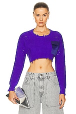 SER.O.YA Devin Sweater in Violet Indigo, view 1, click to view large image.