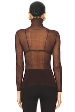 SER.O.YA Piper Sweater in Ash Brown, view 3, click to view large image.