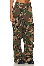 SER.O.YA Jane Cargo Pant in Washed Camo, view 2, click to view large image.