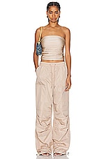 SER.O.YA Adelia Cargo Pant in Oxford, view 5, click to view large image.