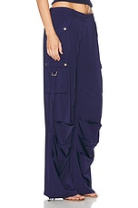 SER.O.YA Lai Cargo Pant in Navy, view 3, click to view large image.
