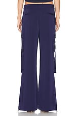 SER.O.YA Lai Cargo Pant in Navy, view 4, click to view large image.