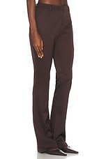 SER.O.YA Elvira Flare Trouser in Ash Brown, view 2, click to view large image.