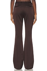 SER.O.YA Elvira Flare Trouser in Ash Brown, view 4, click to view large image.