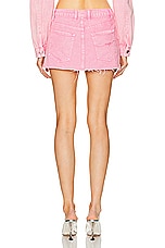 SER.O.YA Zuri Skirt in Malibu Pink, view 4, click to view large image.