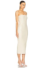 SPRWMN Tube Dress in Alabaster, view 2, click to view large image.