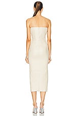 SPRWMN Tube Dress in Alabaster, view 3, click to view large image.