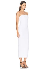 SPRWMN Tube Dress in White, view 2, click to view large image.