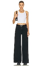 SPRWMN Wide Leg Tapered in Jones, view 4, click to view large image.