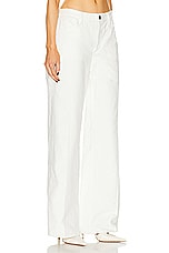 SPRWMN Carpenter Pant in White, view 2, click to view large image.