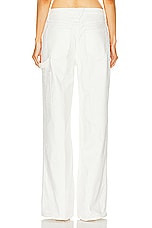 SPRWMN Carpenter Pant in White, view 4, click to view large image.