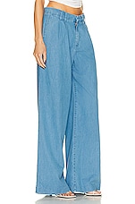 SPRWMN Pleated Trouser in Danielle, view 2, click to view large image.