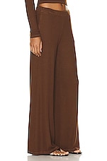 SPRWMN Wide Leg Pant in Walnut, view 2, click to view large image.