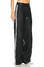 SPRWMN Baggy Athletic Sweatpant in Black, view 2, click to view large image.